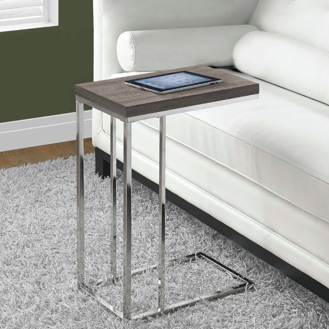 Table d'appoint en MDF/stratifié en métal chromé - I 3007-3008-3088-3228-3253-3372