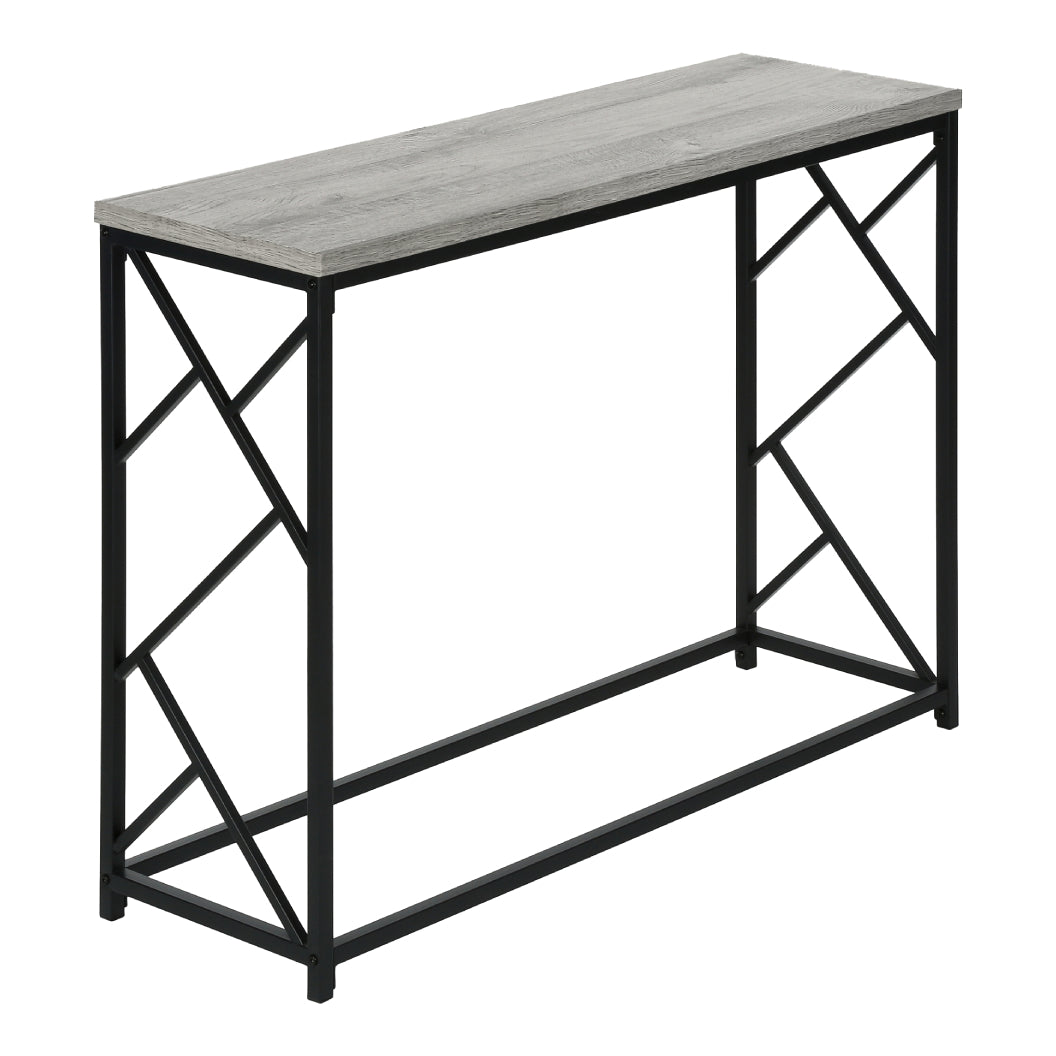 Table console en MDF/stratifié et métal - I 3532-3533-3534
