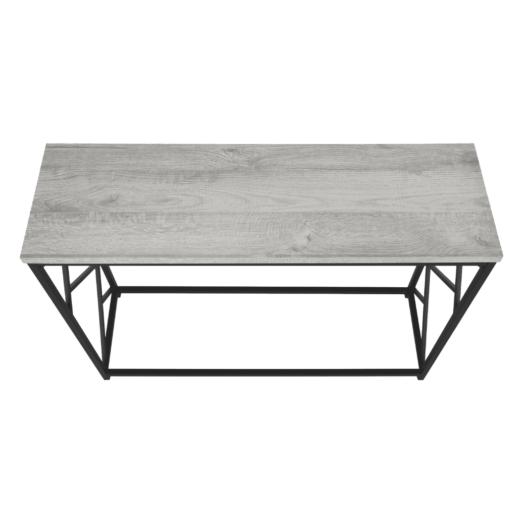 Table console en MDF/stratifié et métal - I 3532-3533-3534