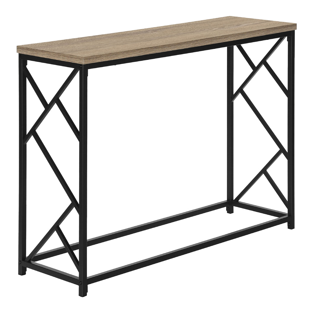 Table console en MDF/stratifié et métal - I 3532-3533-3534