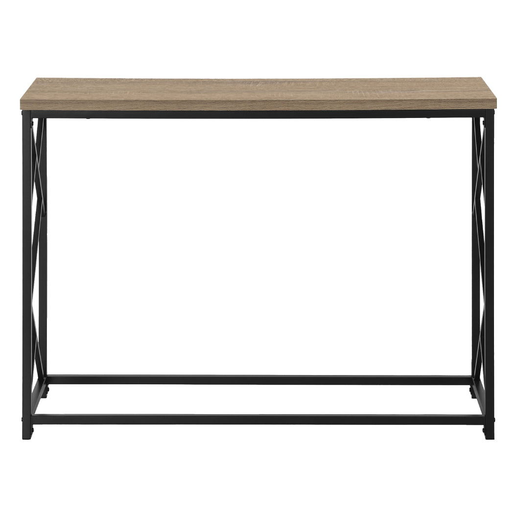 Table console en MDF/stratifié et métal - I 3532-3533-3534