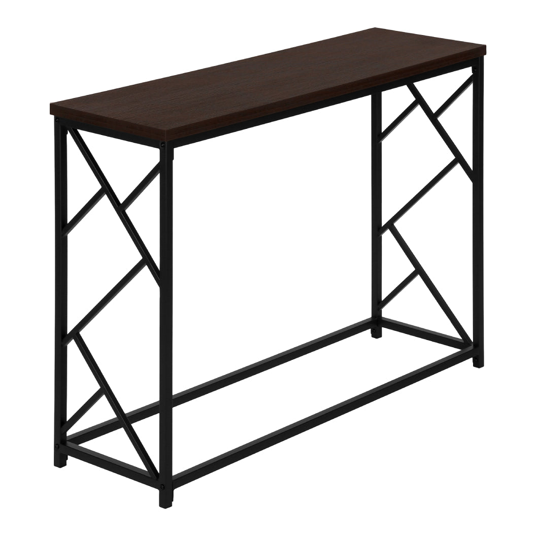 Table console en MDF/stratifié et métal - I 3532-3533-3534