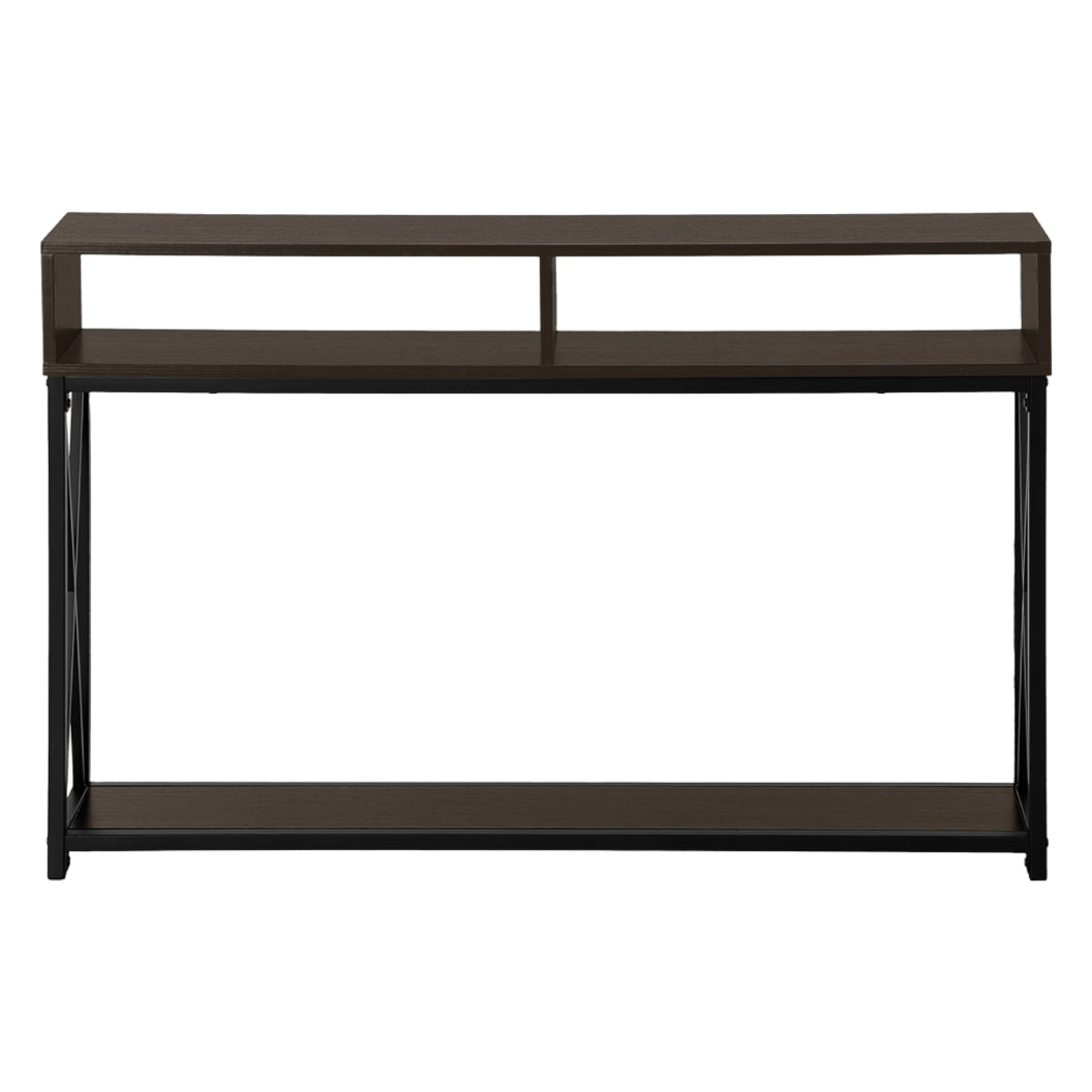 Table console en MDF/stratifié et métal - I 3572-3573-3574