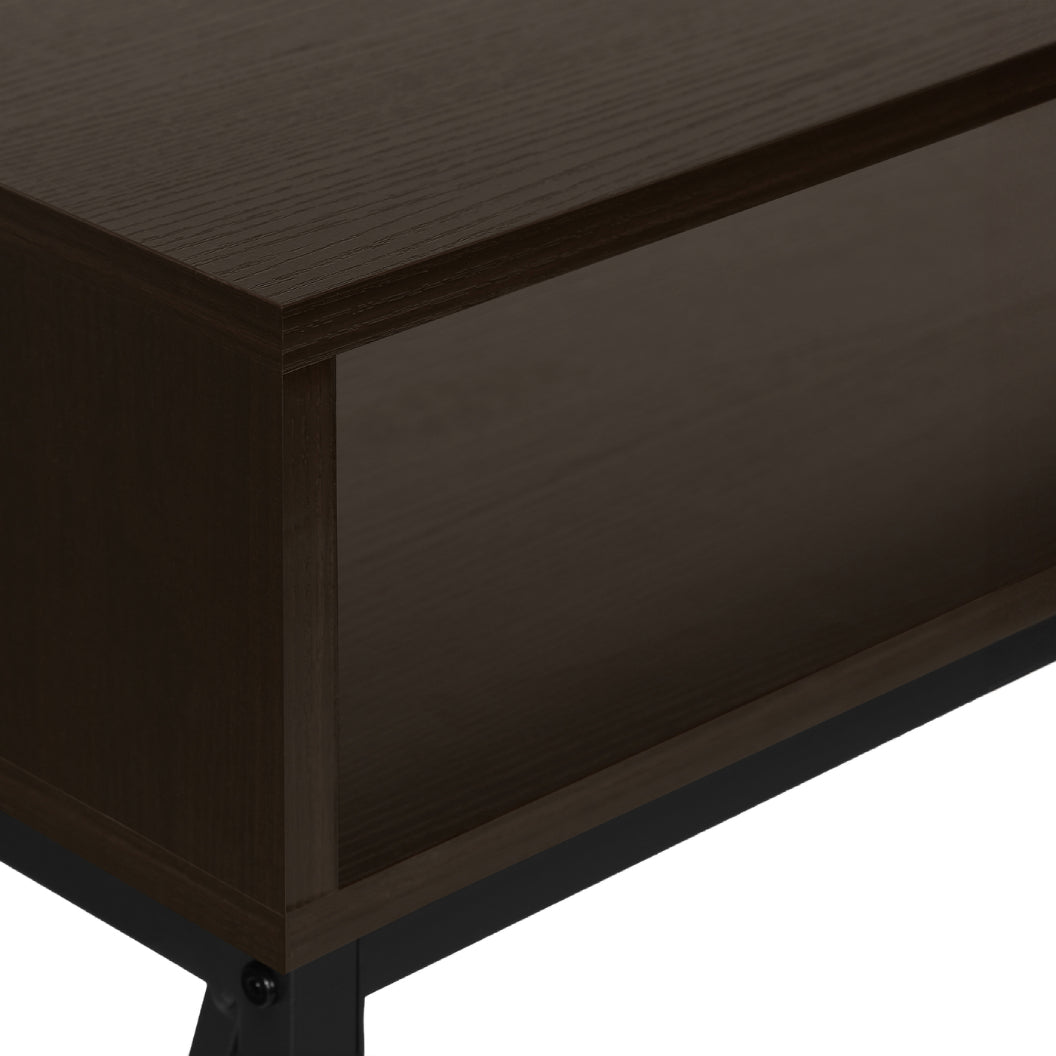 Table console en MDF/stratifié et métal - I 3572-3573-3574