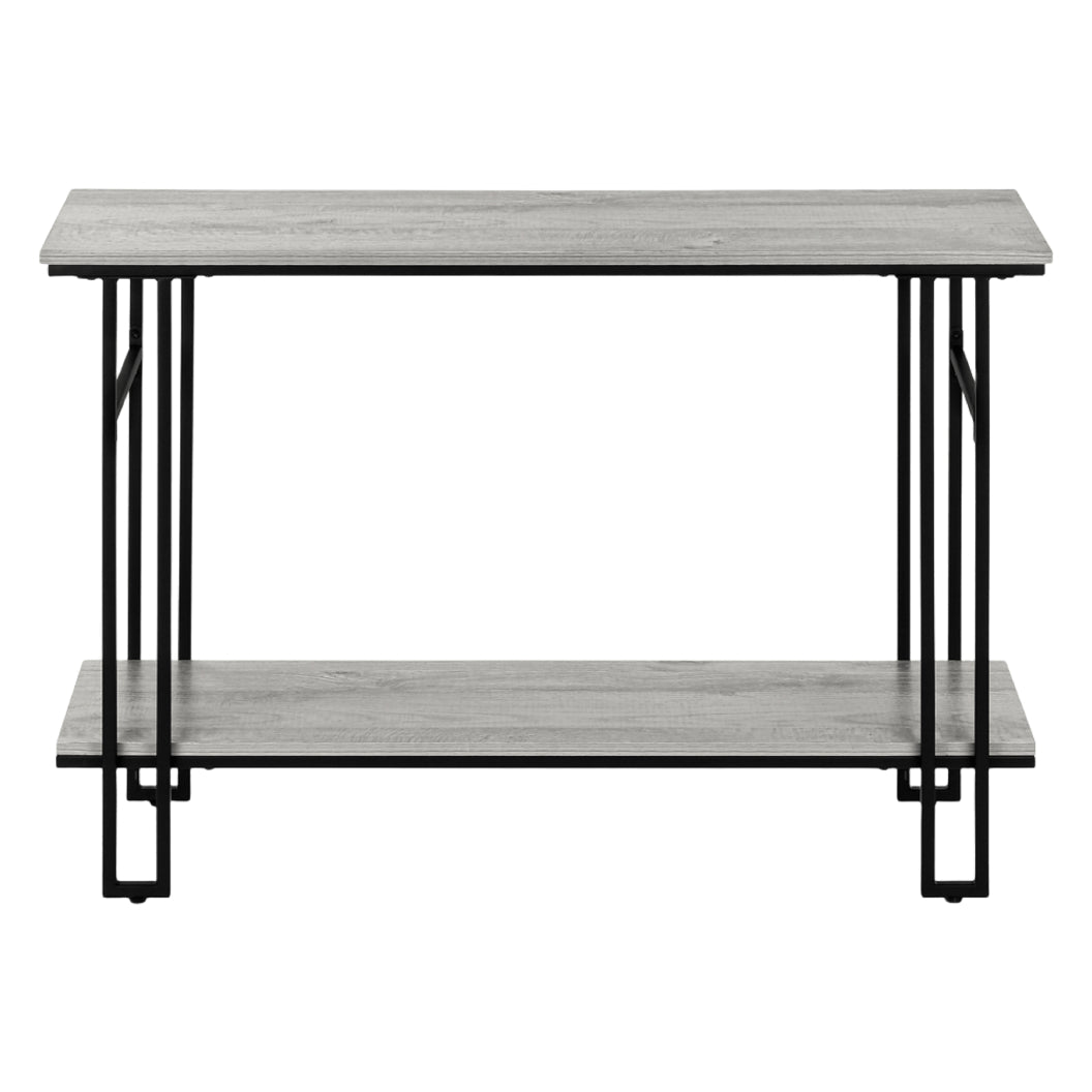 Table console en MDF/stratifié et métal - I 3576-3577