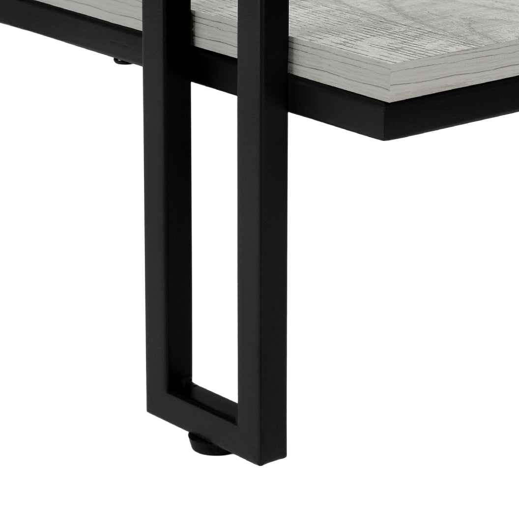 Table console en MDF/stratifié et métal - I 3576-3577