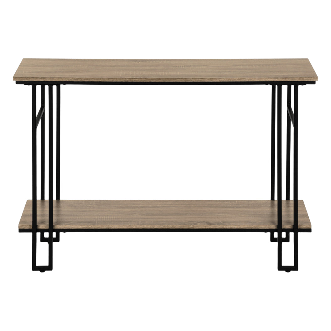 Table console en MDF/stratifié et métal - I 3576-3577
