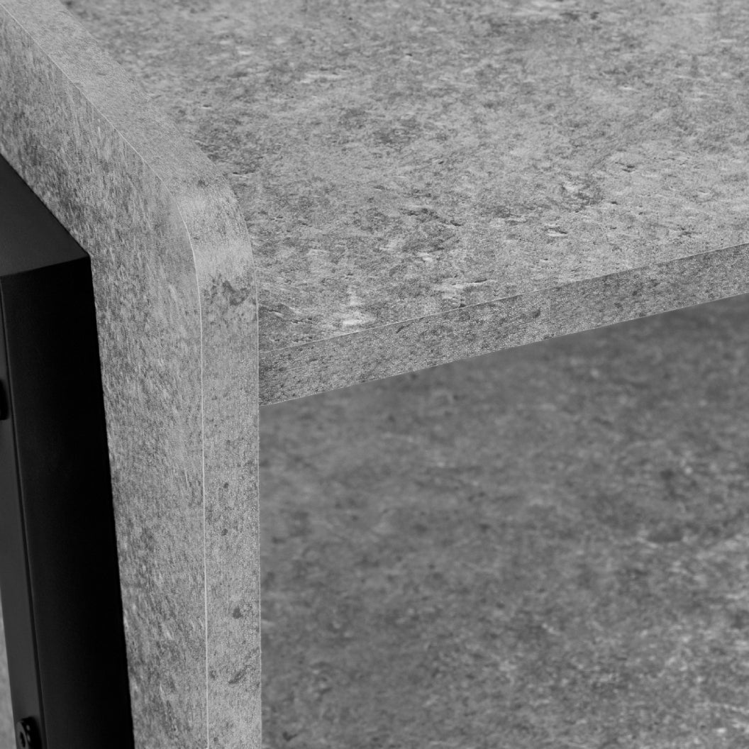 Table d'appoint en MDF/stratifié et métal - I 3583-3594