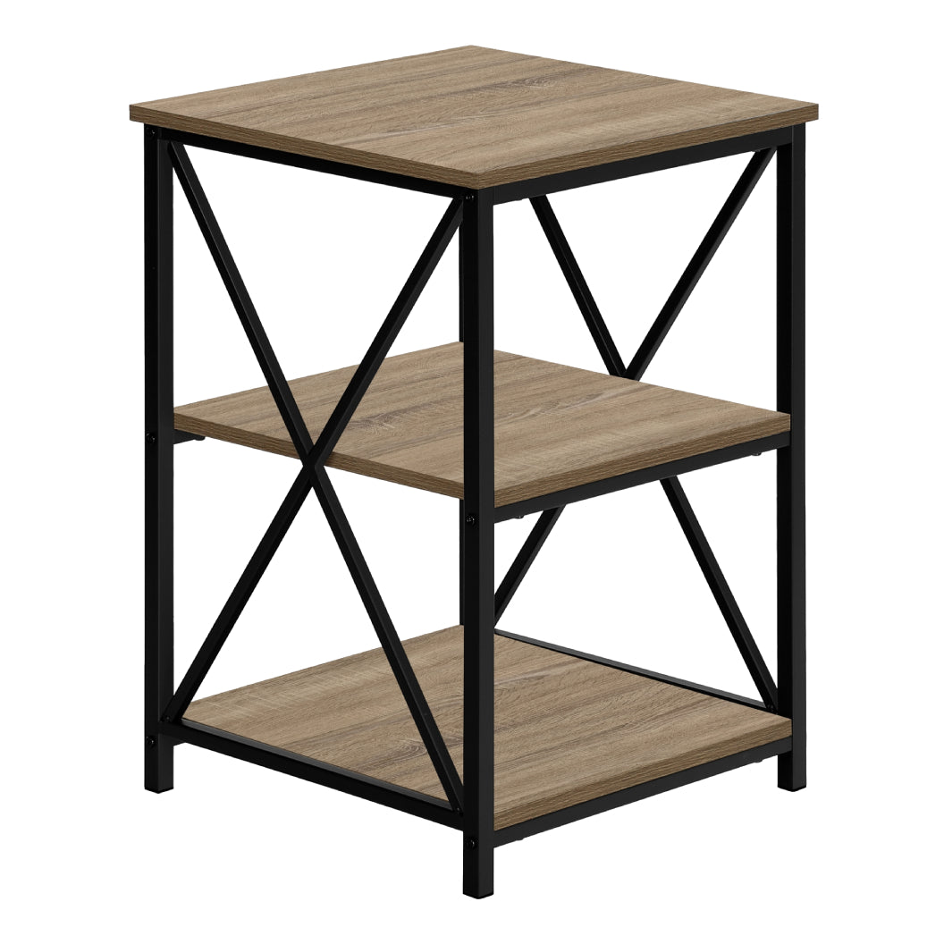 Table d'appoint en MDF/stratifié et métal - I 3596-3597-3599