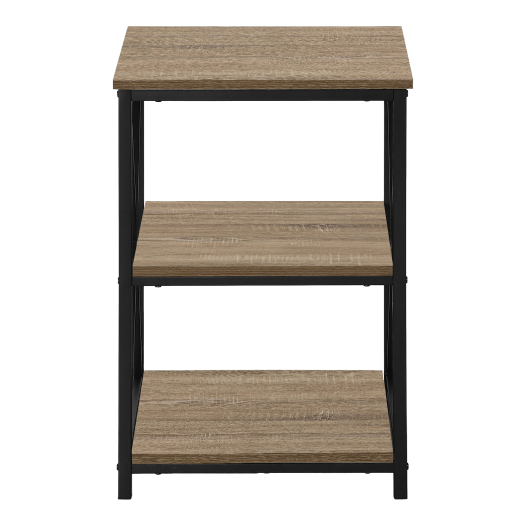 Table d'appoint en MDF/stratifié et métal - I 3596-3597-3599