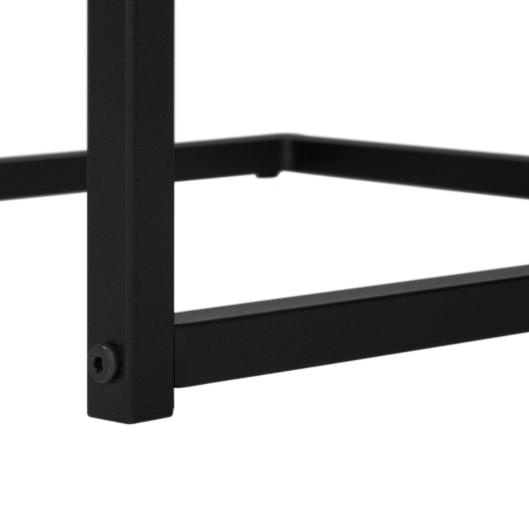 Table d'appoint en MDF/stratifé et métal noir - I 3631-3633-3634-3635