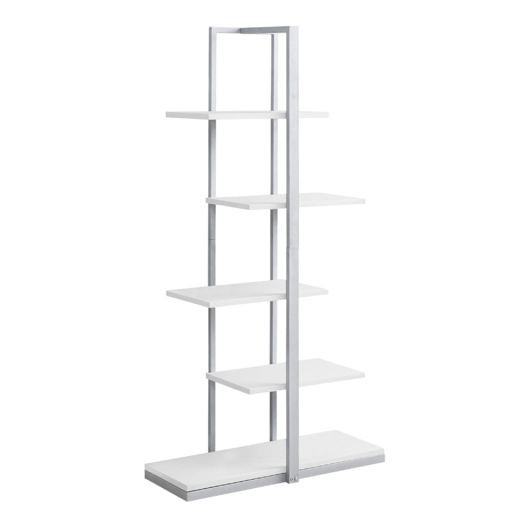 Étagère en métal avec 5 tablettes en MDF/stratifié - I 7232-7233