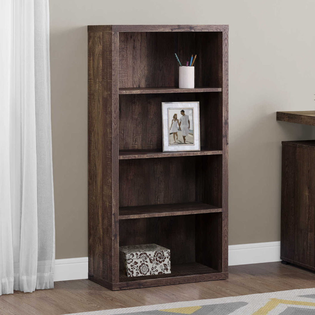 Étagère en MDF/stratifié avec 4 tablettes - I 7404-7405-7406-7407-7059-7060