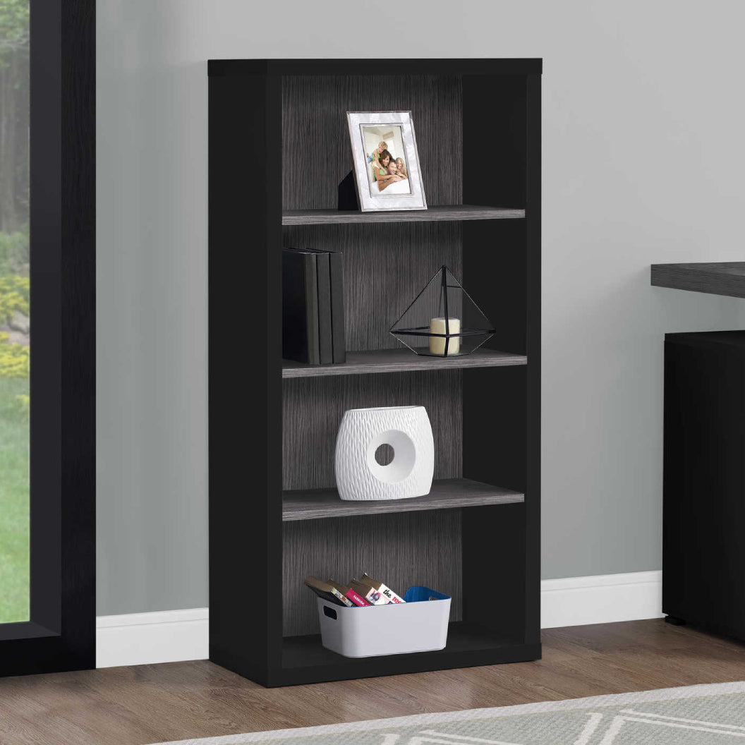 Étagère en MDF/stratifié avec 4 tablettes - I 7404-7405-7406-7407-7059-7060