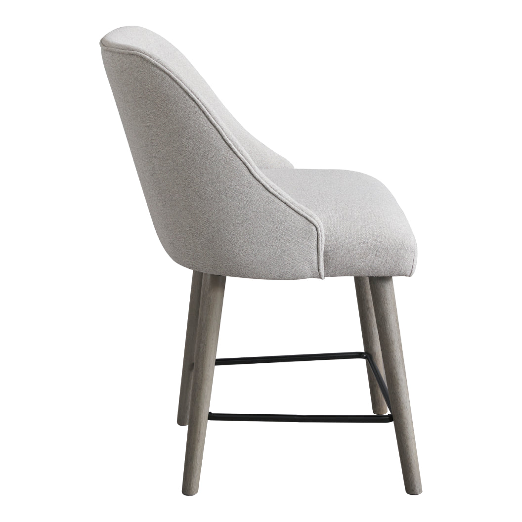 Ensemble de 2 tabourets de bar rembourrés - Ronstyne