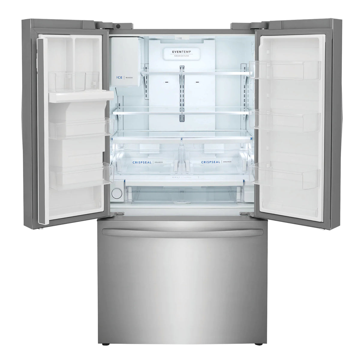 Réfrigérateur portes françaises Inox 36po