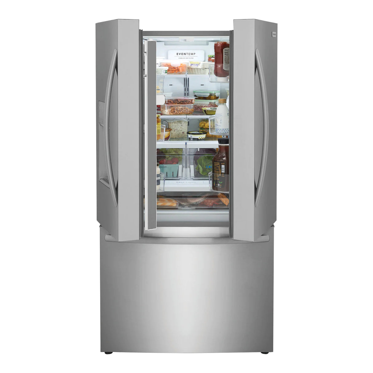 Réfrigérateur portes françaises Inox 36po