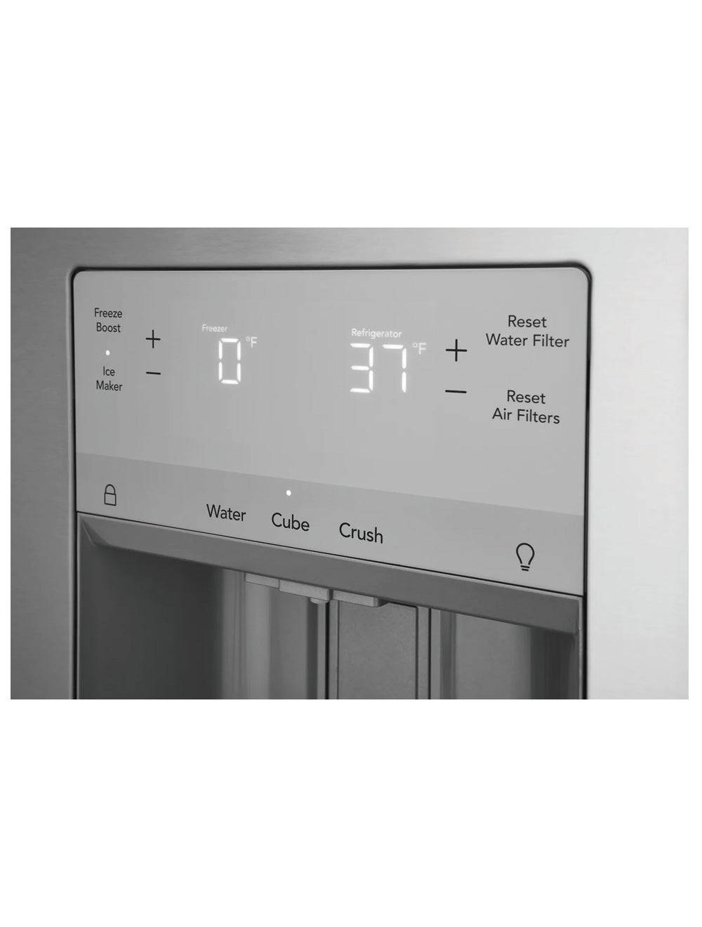 Réfrigérateur portes françaises Inox 36po