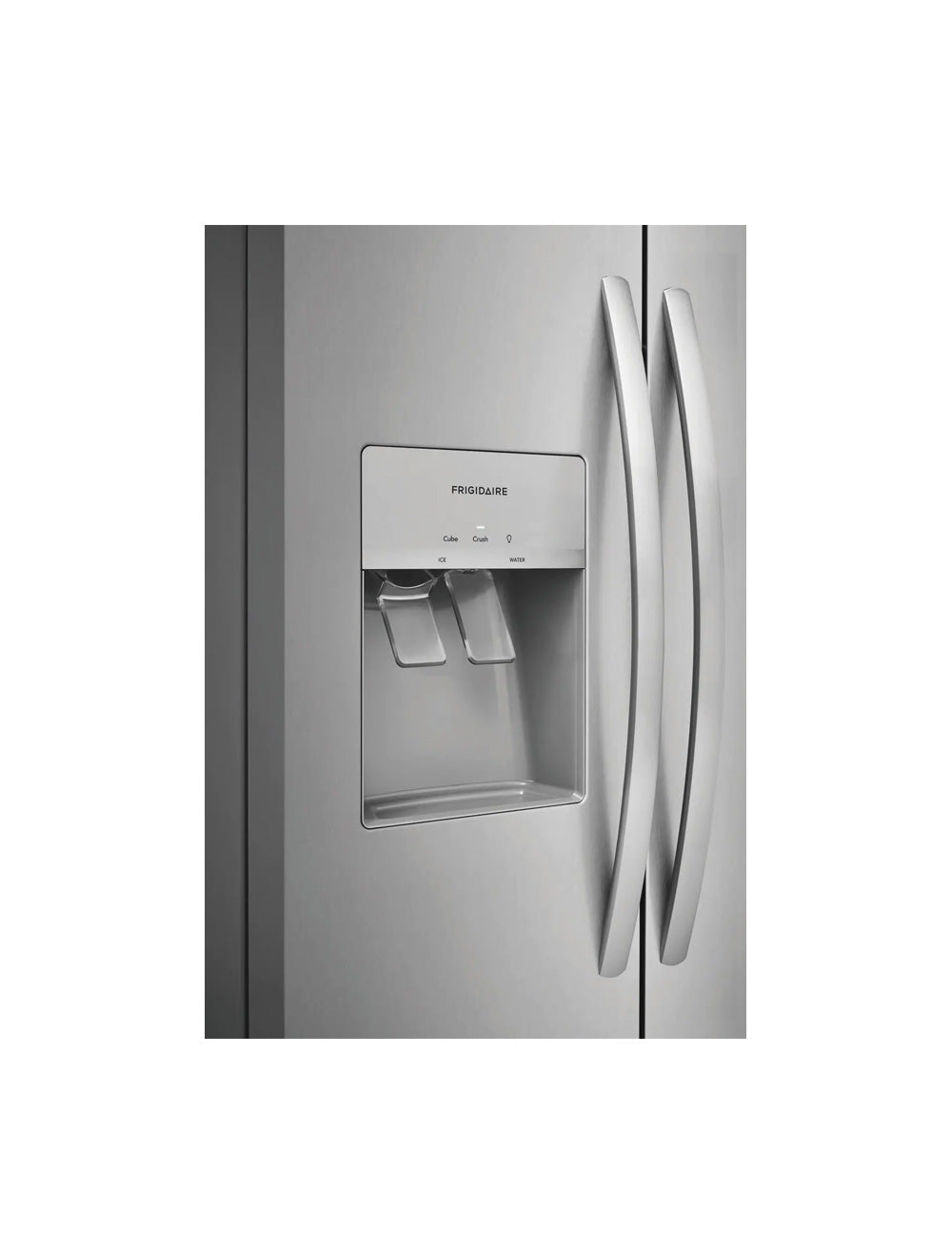 Réfrigérateur côte à côte 36 po, 22,3 pi³ Inox avec distributeur d'eau