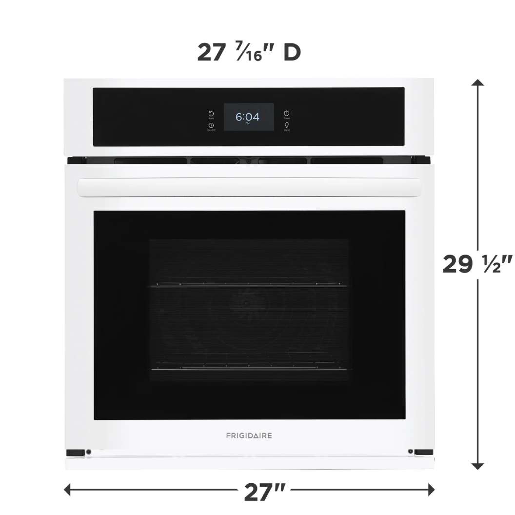 Four encastrable simple 27 po. 3,8 pi³ Blanc