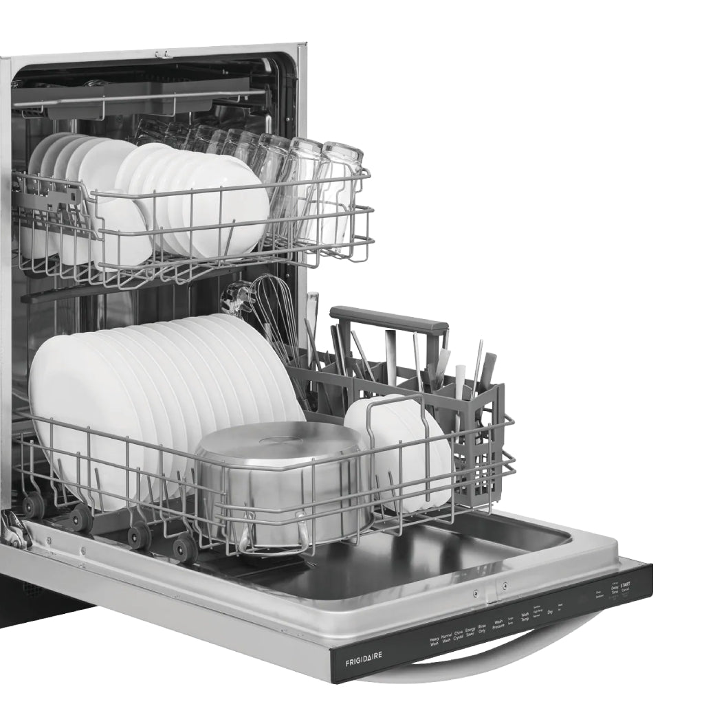 Lave-vaisselle encastrable 24 po. 49 dBA Inox avec gicleur BladeSpray™