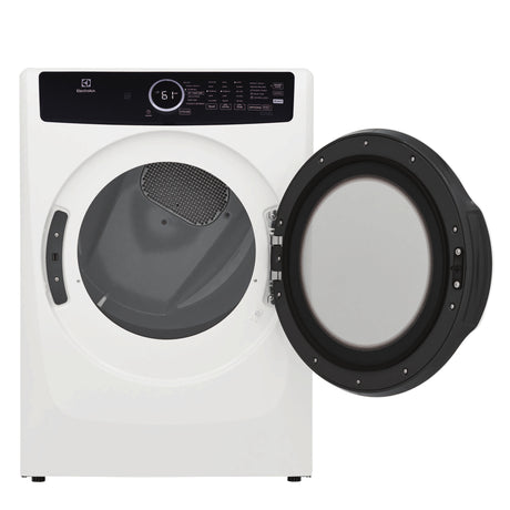 Sécheuse à chargement frontal, au gaz 8 pi³, blanche