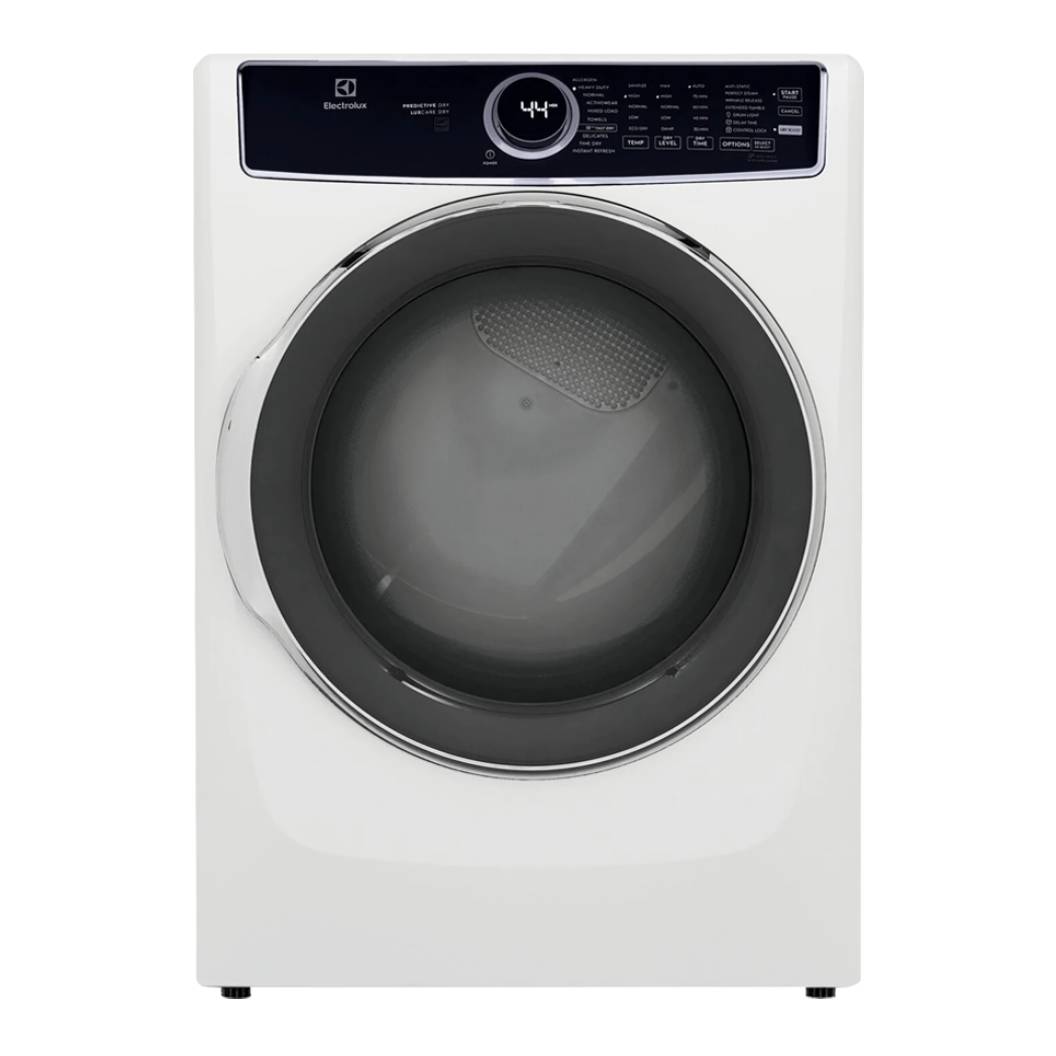 Sécheuse à chargement frontale 8 pi³, blanche