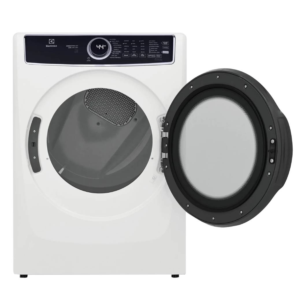 Sécheuse à chargement frontale 8 pi³, blanche