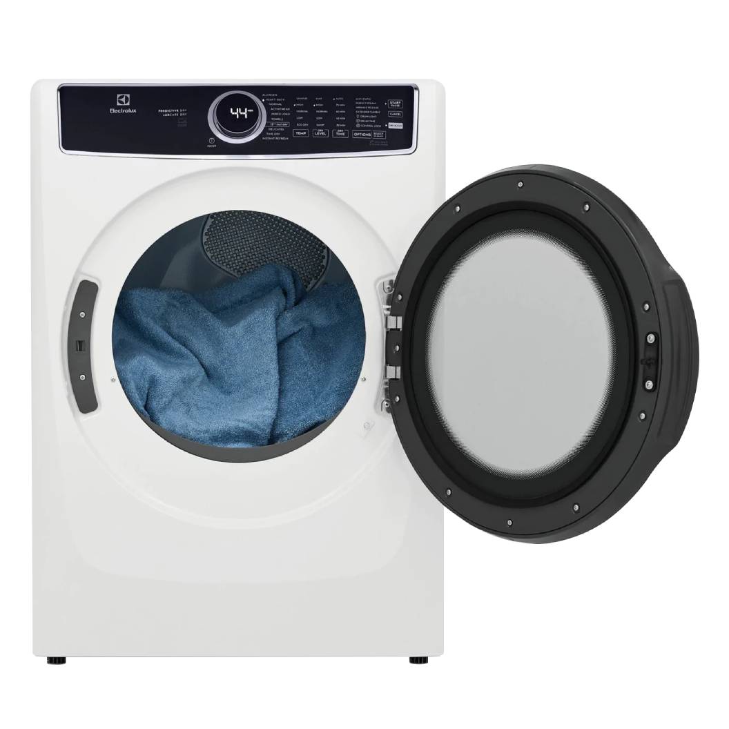 Sécheuse à chargement frontale 8 pi³, blanche