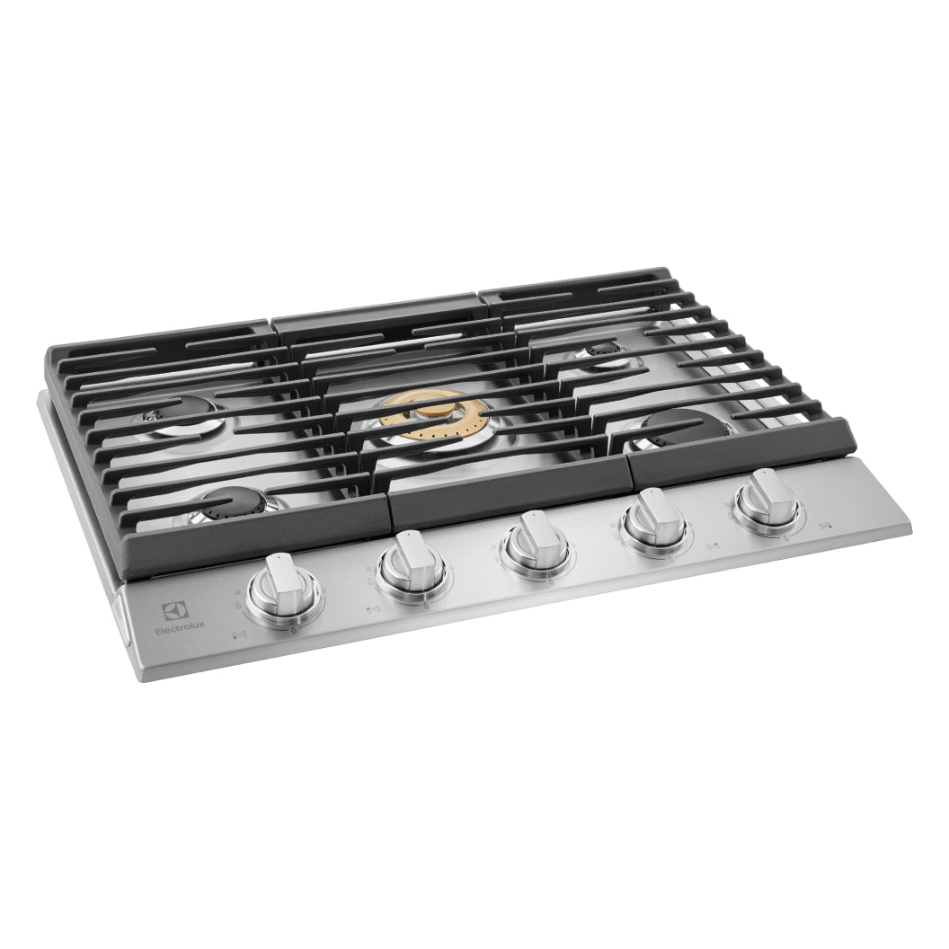 Plaque de cuisson au gaz 30 po. avec 5 brûleurs