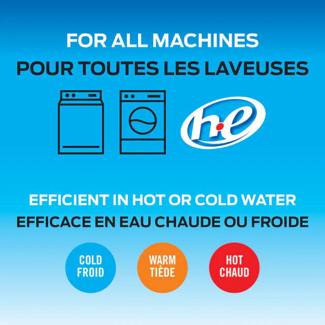Détergent à lessive Optimum Performance HE - 2,5 L / 166 brassées