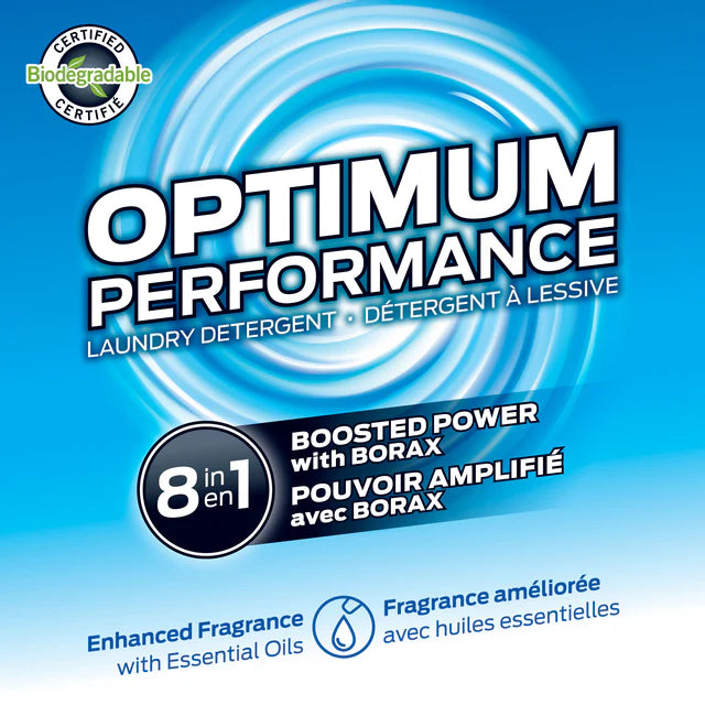 Détergent à lessive Optimum Performance HE - 5 L / 332 brassées