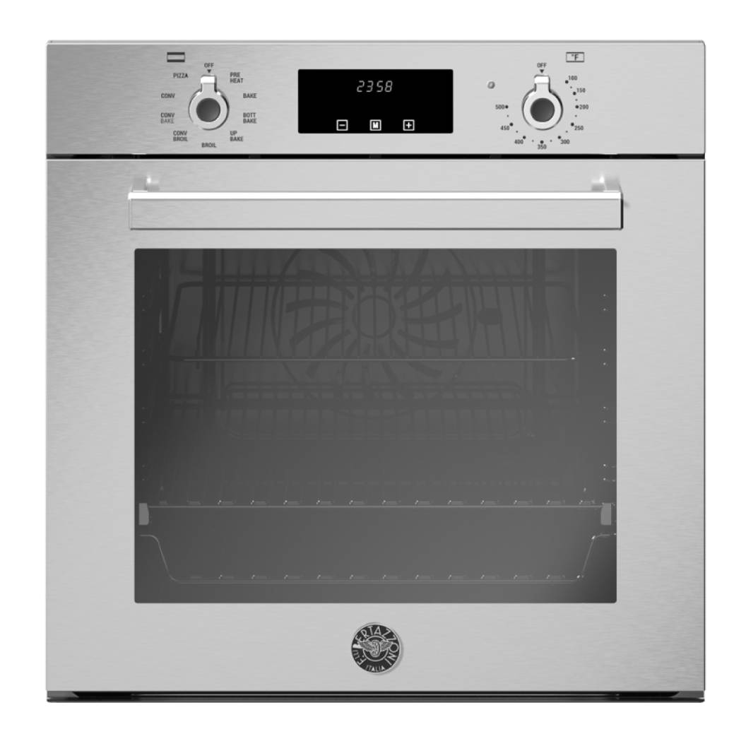 Four encastrable simple 24 po. 2,7 pi³ Inox