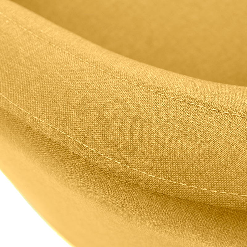 Fauteuil d'appoint pivotant en tissu - Luka