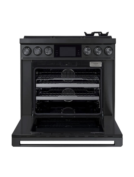 Cuisinière biénergie autoportante 36 po. 4,8 pi³