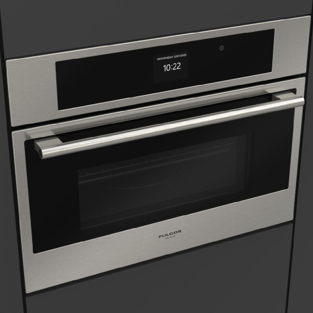 Four encastrable combiné à cuisson rapide 24 po, Inox - Série Distinto 700