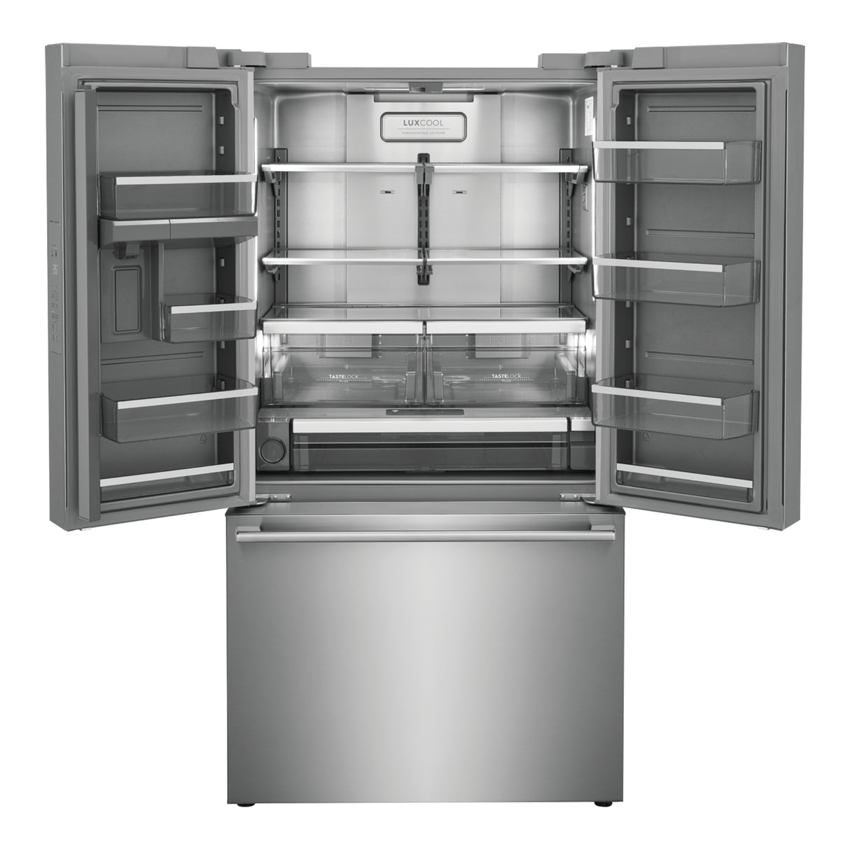 Réfrigérateur porte française 36po 3 portes inox