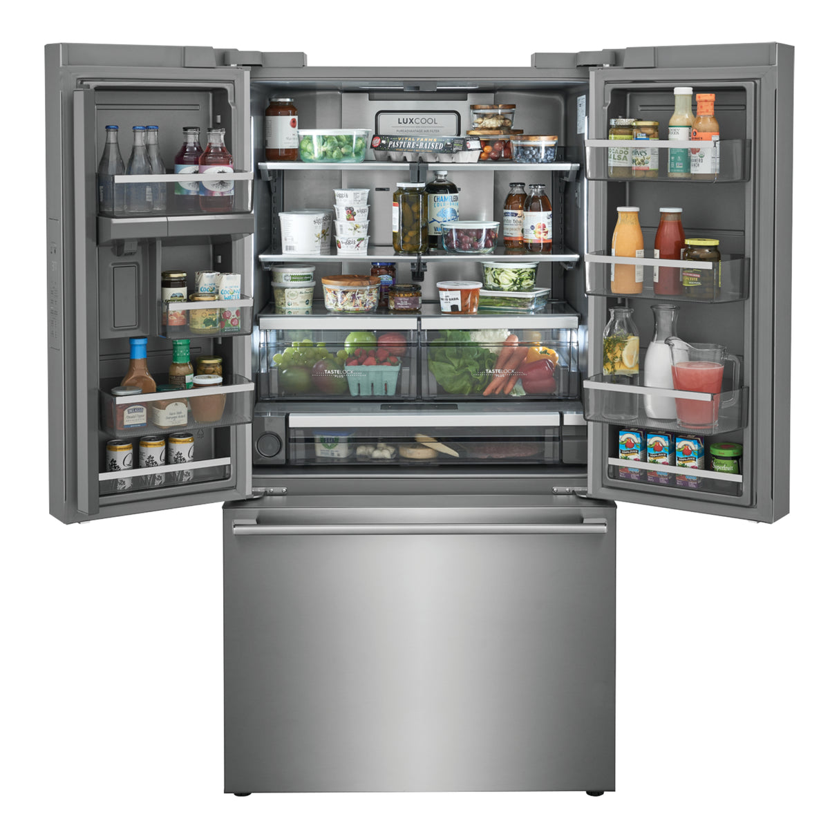 Réfrigérateur porte française 36po 3 portes inox