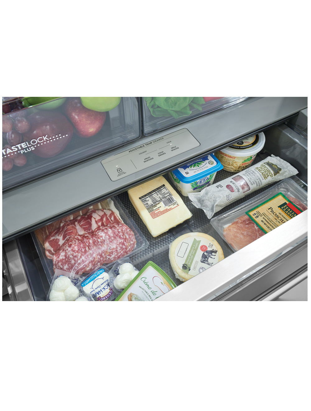 Réfrigérateur porte française 36po 3 portes inox