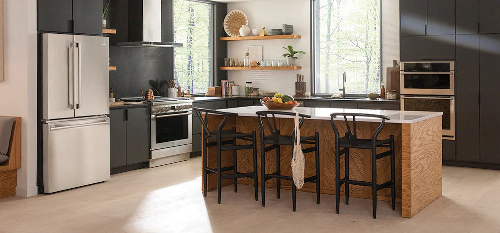 Cuisinière au gaz 30 po, 4,5 pi³ Inox avec convection véritable