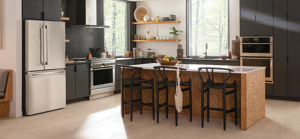 Cuisinière au gaz autoportante 36 po 4,4 pi³ Inox