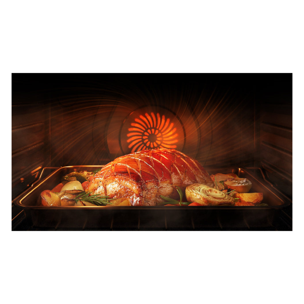 Cuisinière à induction encastrable 30 po 6,3 pi³ Inox - Air Fry et brûleur de 3800 W