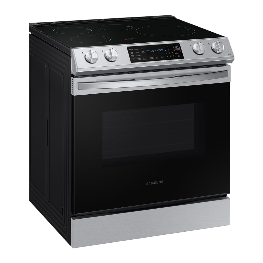 Cuisinière à induction encastrable 30 po 6,3 pi³ Inox - Air Fry et brûleur de 3800 W