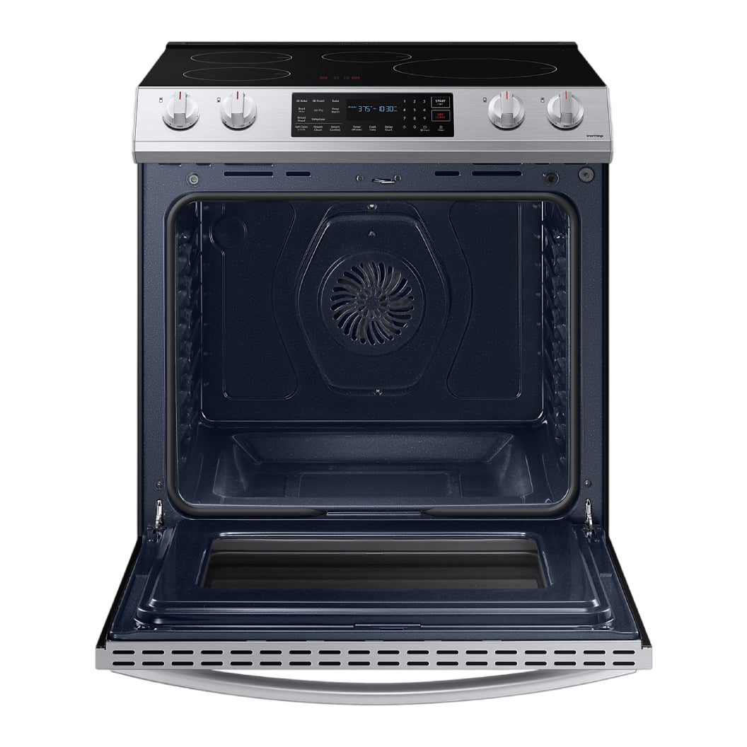 Cuisinière à induction encastrable 30 po 6,3 pi³ Inox - Air Fry et brûleur de 3800 W