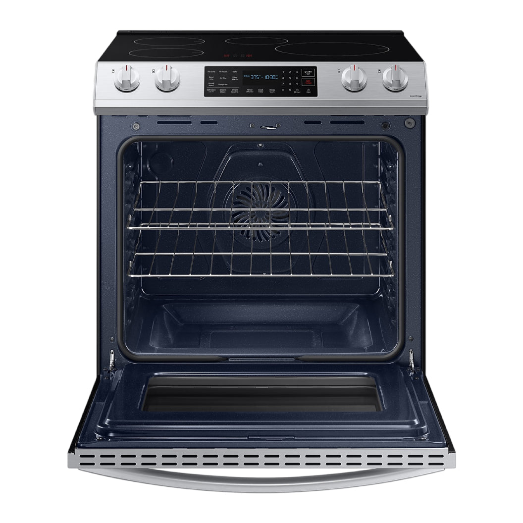 Cuisinière à induction encastrable 30 po 6,3 pi³ Inox - Air Fry et brûleur de 3800 W