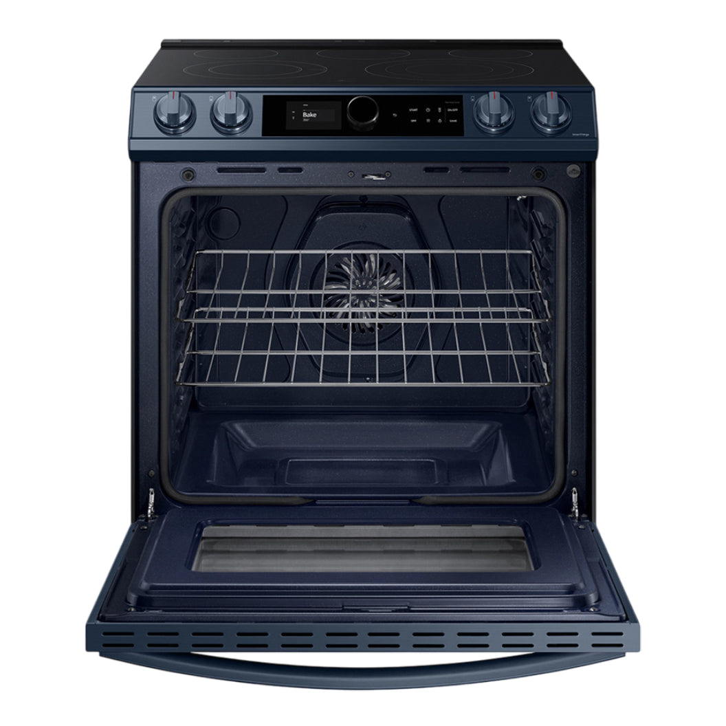 Cuisinière électrique encastrable 30 po. 6,3 pi³ bleu marine
