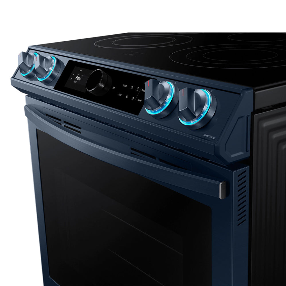 Cuisinière électrique encastrable 30 po, 6,3 pi³ Marine avec Convection véritable et Air Fry - Série Bespoke