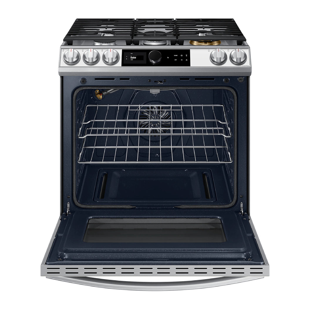 Cuisinière au gaz encastrable 30 po, 6,0 pi³ avec Air Fry et Autonettoyage - Série Bespoke