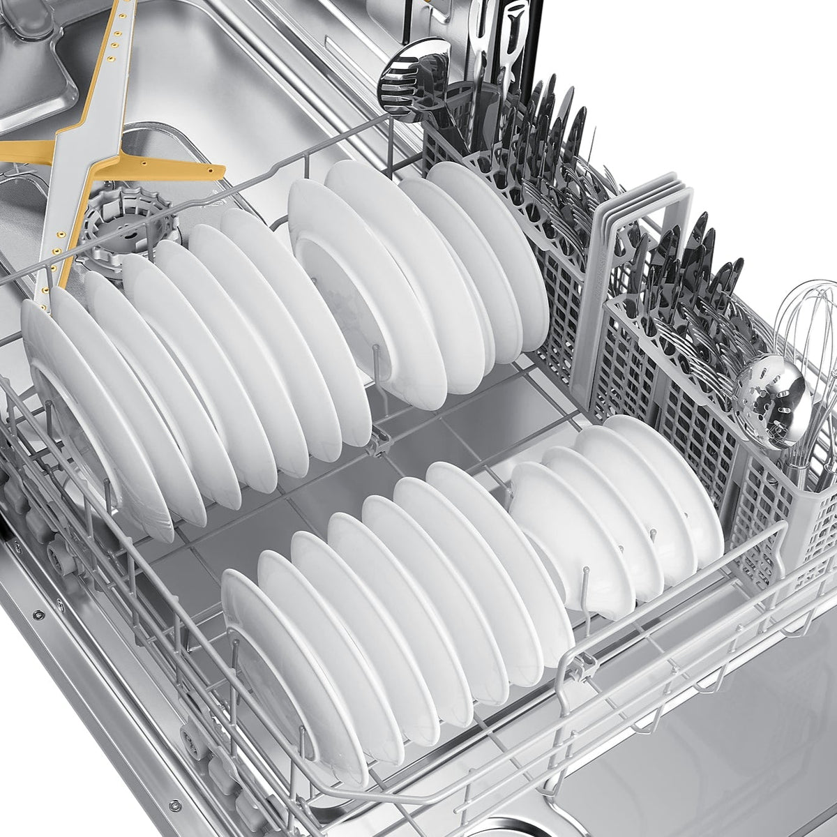 Lave-vaisselle encastrable 24 po, 42 dBA Inox 3 paniers avec Smart StormWash+™ et AutoRelease™ - Série 7