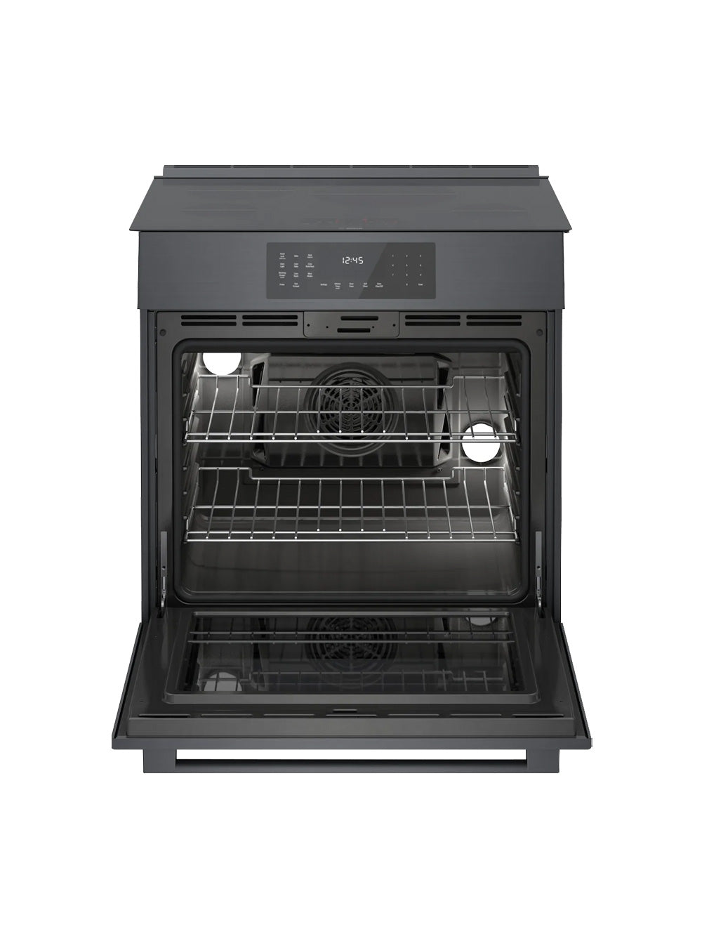 Cuisinière à induction encastrable 30 po, 4,6 pi³ - Série 800 avec Convection pro & tiroir réchaud